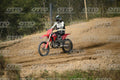 HONDA CRF RED - WHITE BLACK SUIT WITH BLACK PANTS - BLACK WHITE GREEN HELMET WITH MONSTER GRAPHICS · DSH_1964