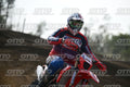 BETA RR RED WHITE BLUE - RED BLACK FXR SUIT WITH BLUE PANTS - WHITE RED HELMET WITH GREEN GOGGLES · DSH_2026