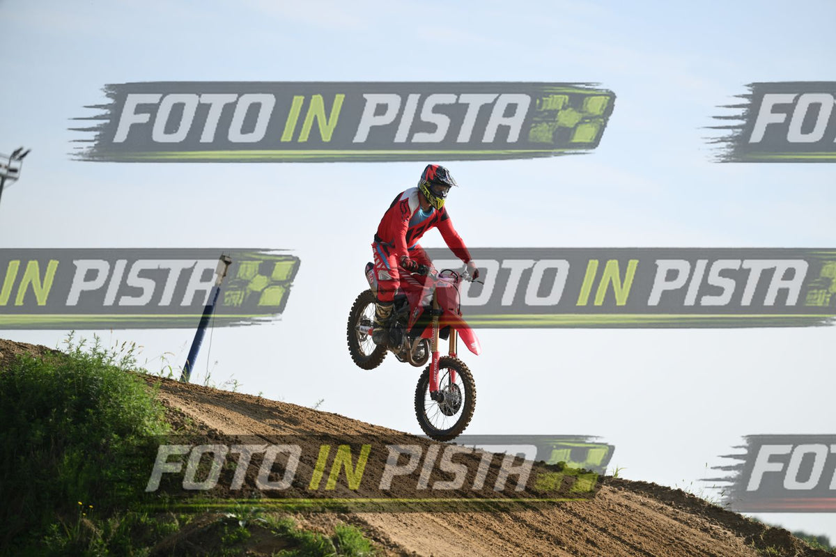 CRF ALL RED - YELLOW ORANGE BLACK HELMET · DSH_2716