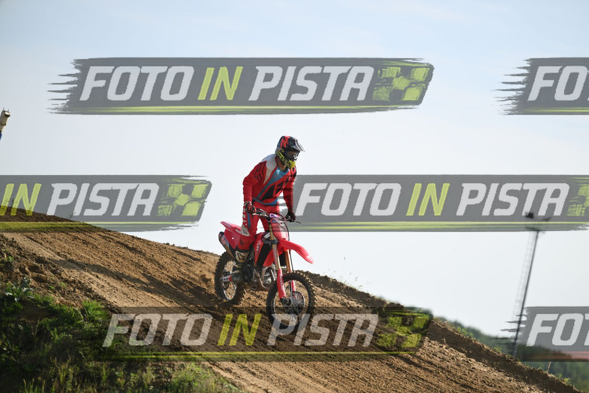 CRF ALL RED - YELLOW ORANGE BLACK HELMET · DSH_2718