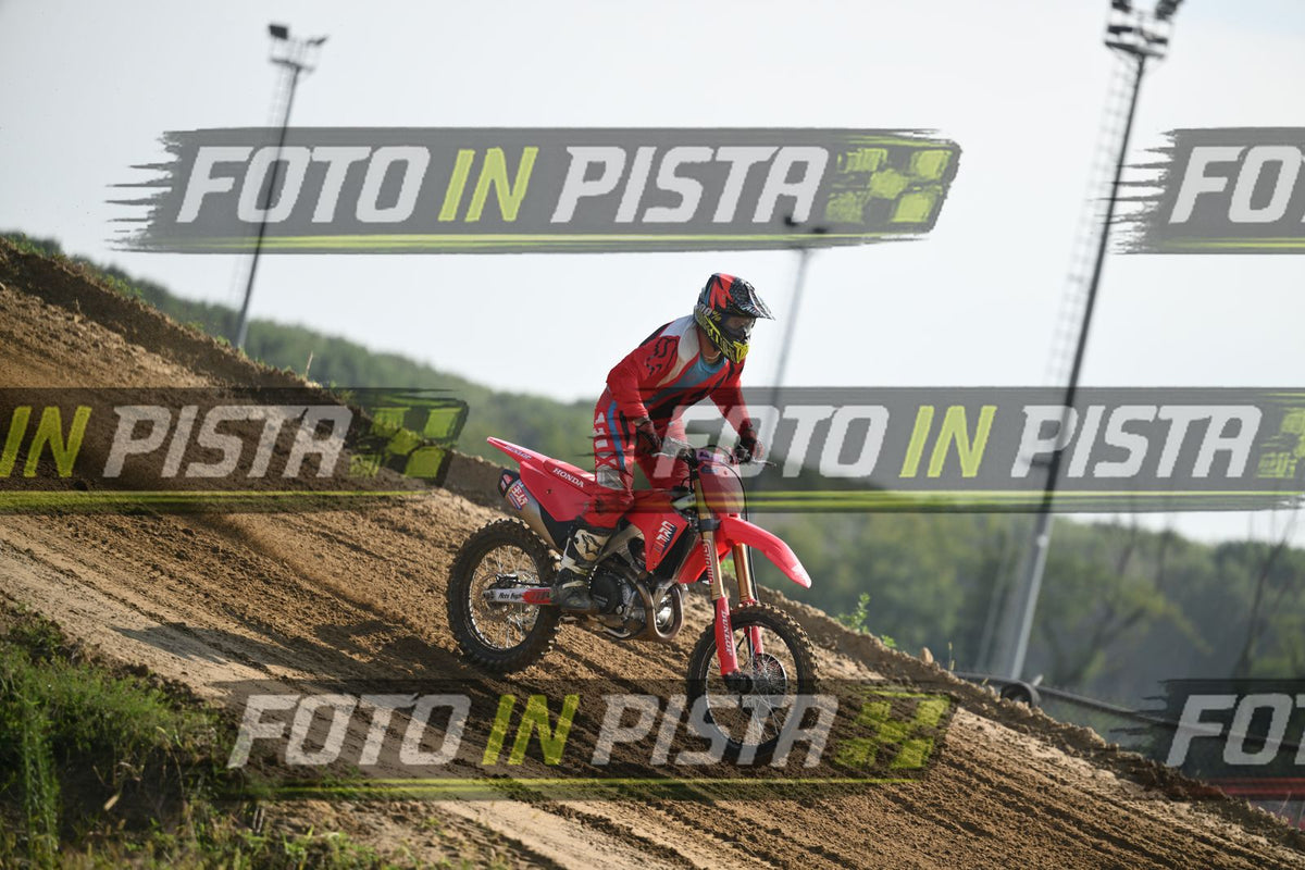 CRF ALL RED - YELLOW ORANGE BLACK HELMET · DSH_2723
