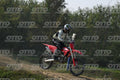 HONDA CRF RED - WHITE BLACK SUIT WITH BLACK PANTS - BLACK WHITE GREEN HELMET WITH MONSTER GRAPHICS · DSH_3202