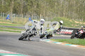 SUPERMOTO BLACK SUPERMOTO - WHITE BLUE FLUO YELLOW SUIT - WHITE HELMET WITH PURPLE VISOR · DSH_3690
