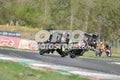 SUPERMOTO KTM DUKE ORANGE BLACK - BLACK YELLOW SUIT - BLACK HELMET · DSH_3786