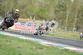 SUPERMOTO 21 RED SUPERMOTO - BLACK YELLOW SUIT - WHITE BLACK GREY HELMET · DSH_3805