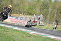 SUPERMOTO 21 RED SUPERMOTO - BLACK YELLOW SUIT - WHITE BLACK GREY HELMET · DSH_3808