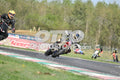 SUPERMOTO 21 RED SUPERMOTO - BLACK YELLOW SUIT - WHITE BLACK GREY HELMET · DSH_3809