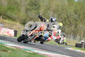 SUPERMOTO KTM ORANGE - BLACK YELLOW SUITE - GREY HELMET · DSH_3892