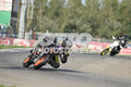 SUPERMOTO KTM DUKE ORANGE BLACK - BLACK YELLOW SUIT - BLACK HELMET · DSH_3922