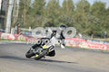 SUPERMOTO HUSQVARNA WHITE FLUO YELLOW SUPERMOTO - BLACK SUIT - BLACK FLUO YELLOW HELMET · DSH_3929