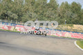 SUPERMOTO 21 RED SUPERMOTO - BLACK YELLOW SUIT - WHITE BLACK GREY HELMET · DSH_3935