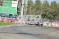 SUPERMOTO 21 RED SUPERMOTO - BLACK YELLOW SUIT - WHITE BLACK GREY HELMET · DSH_3940