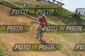 WHITE RED BIKE - LEATT RED BLACK SHIRT - GREY HELMET · DSH_8238