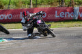 PITBIKE - SCOOTER 0 - White Black Suite - Red Black Helmet · DSH_8356