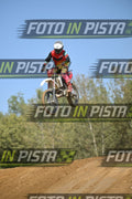 WHITE RED BIKE - LEATT RED BLACK SHIRT - GREY HELMET · DSH_9080