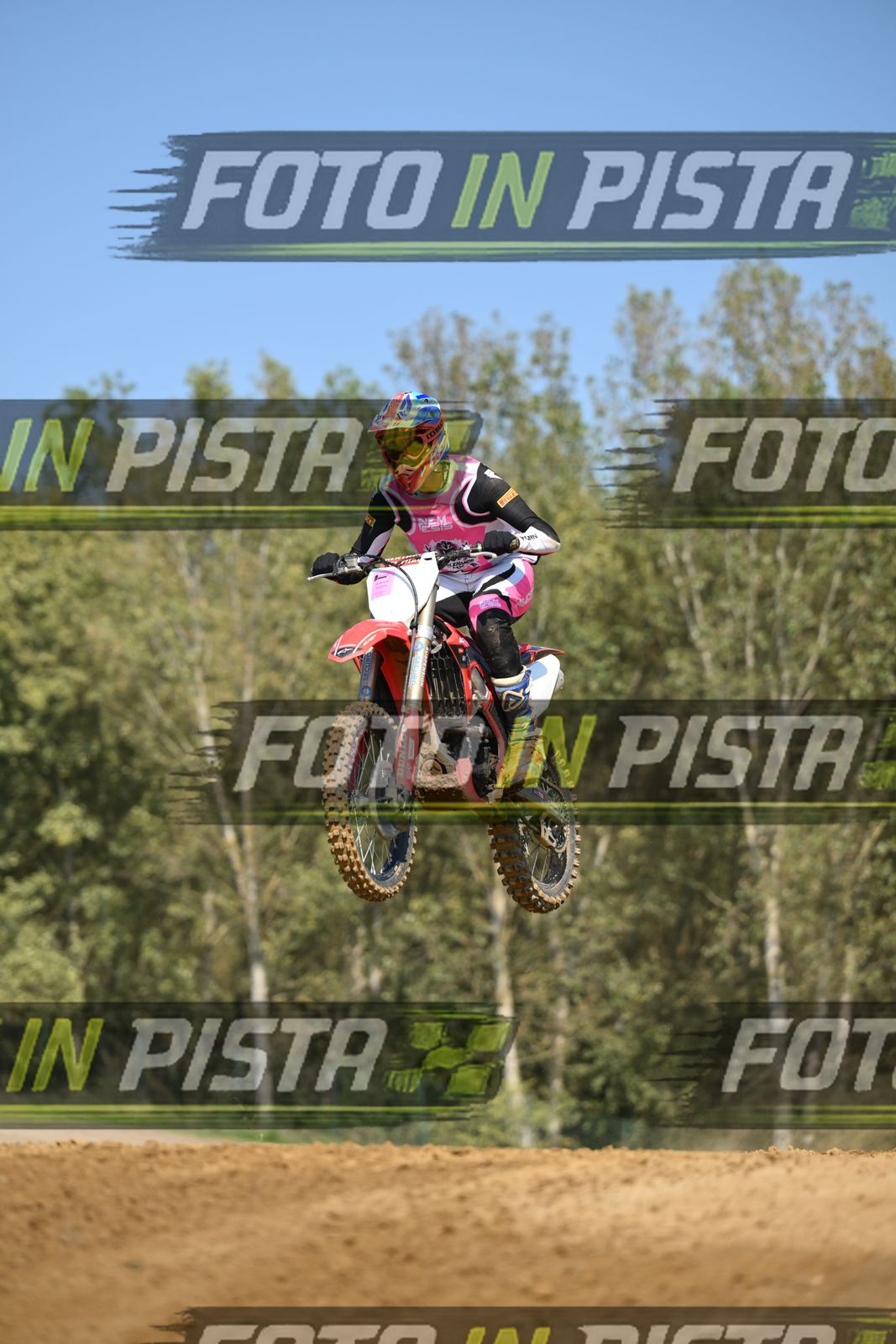 HONDA - PINK WHITE BLACK SHIRT · DSH_9261