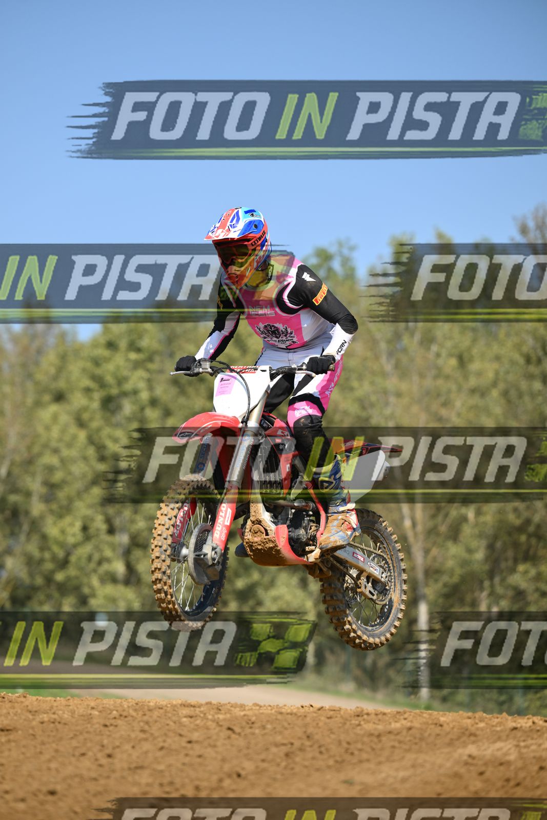 HONDA - PINK WHITE BLACK SHIRT · DSH_9265