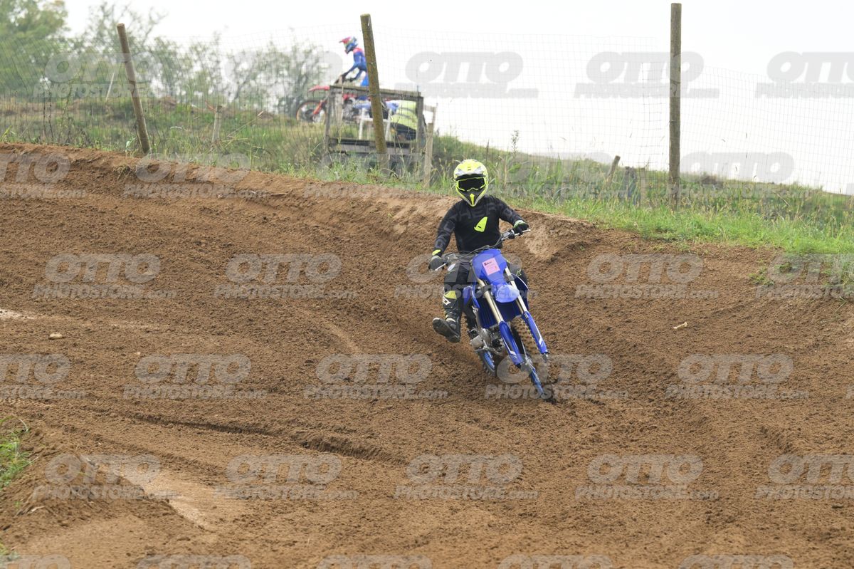 YAMAHA YZ -45F blue - Yellow Helmet · DSH_9969