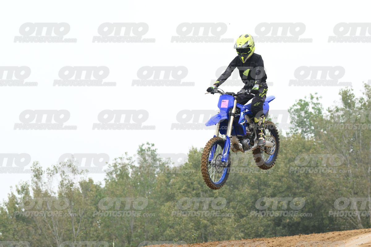YAMAHA YZ -45F blue - Yellow Helmet · DSH_9976