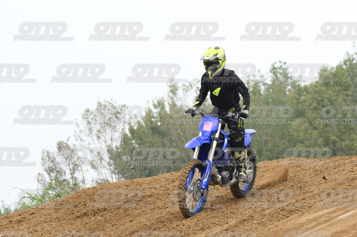 YAMAHA YZ -45F blue - Yellow Helmet · DSH_9977