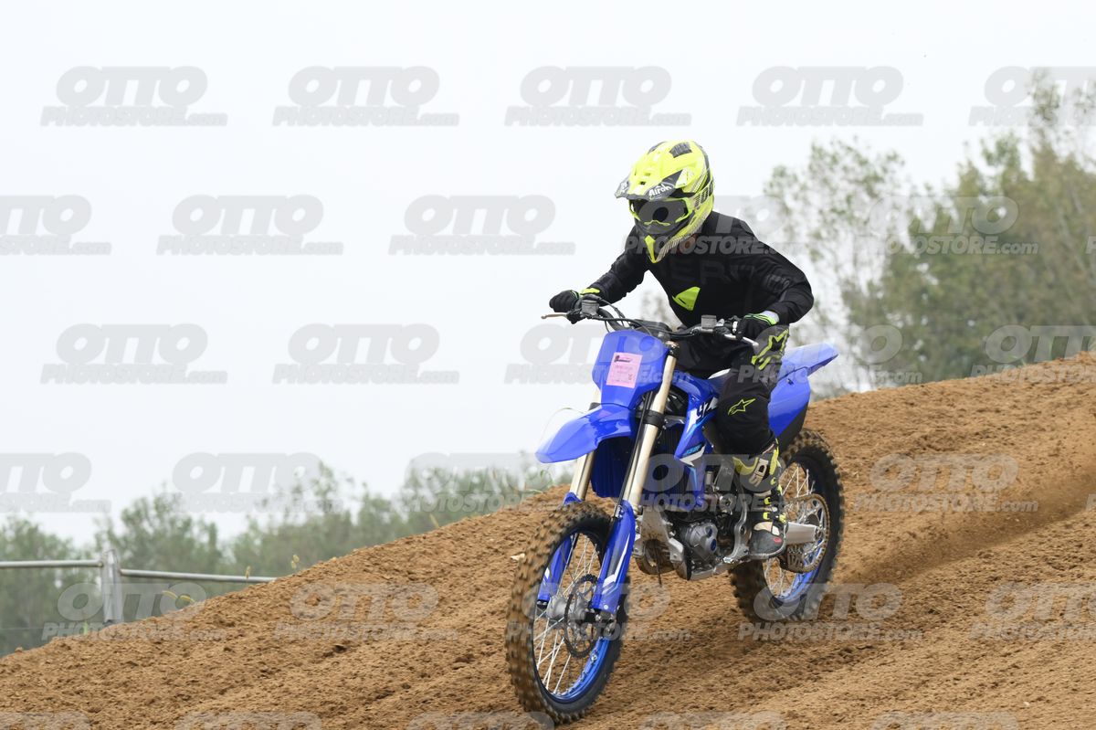YAMAHA YZ -45F blue - Yellow Helmet · DSH_9978