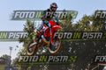 BETA XR - Tuta Blu - Casco Nero Grigio · JD9A3988